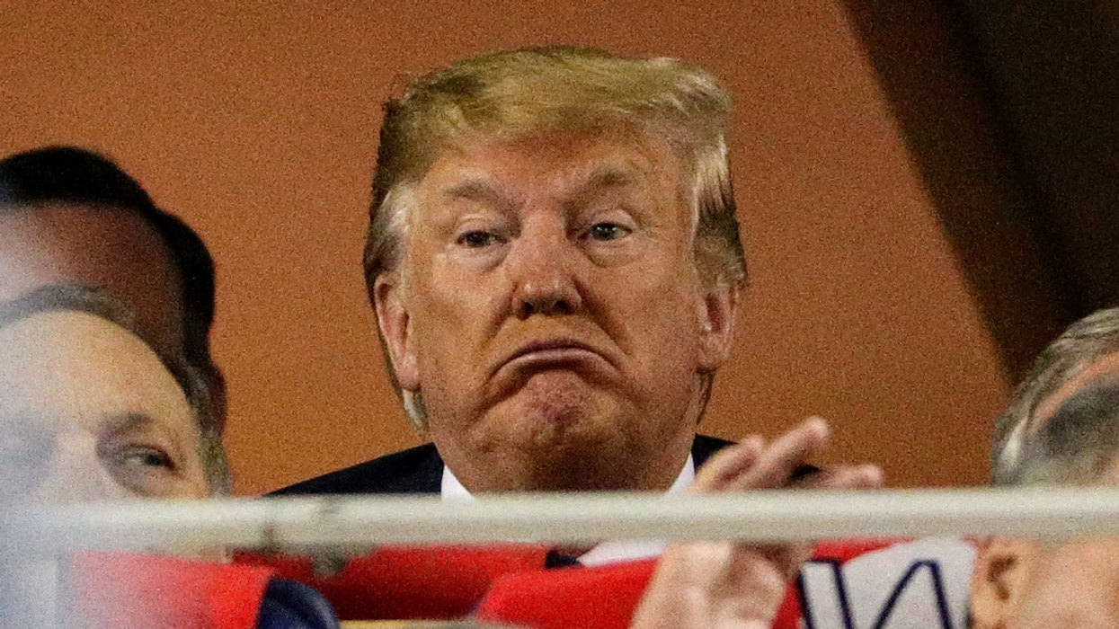 People Are Roasting The White House For Insisting 'Some People' Were Cheering When Trump Got Booed At The World Series