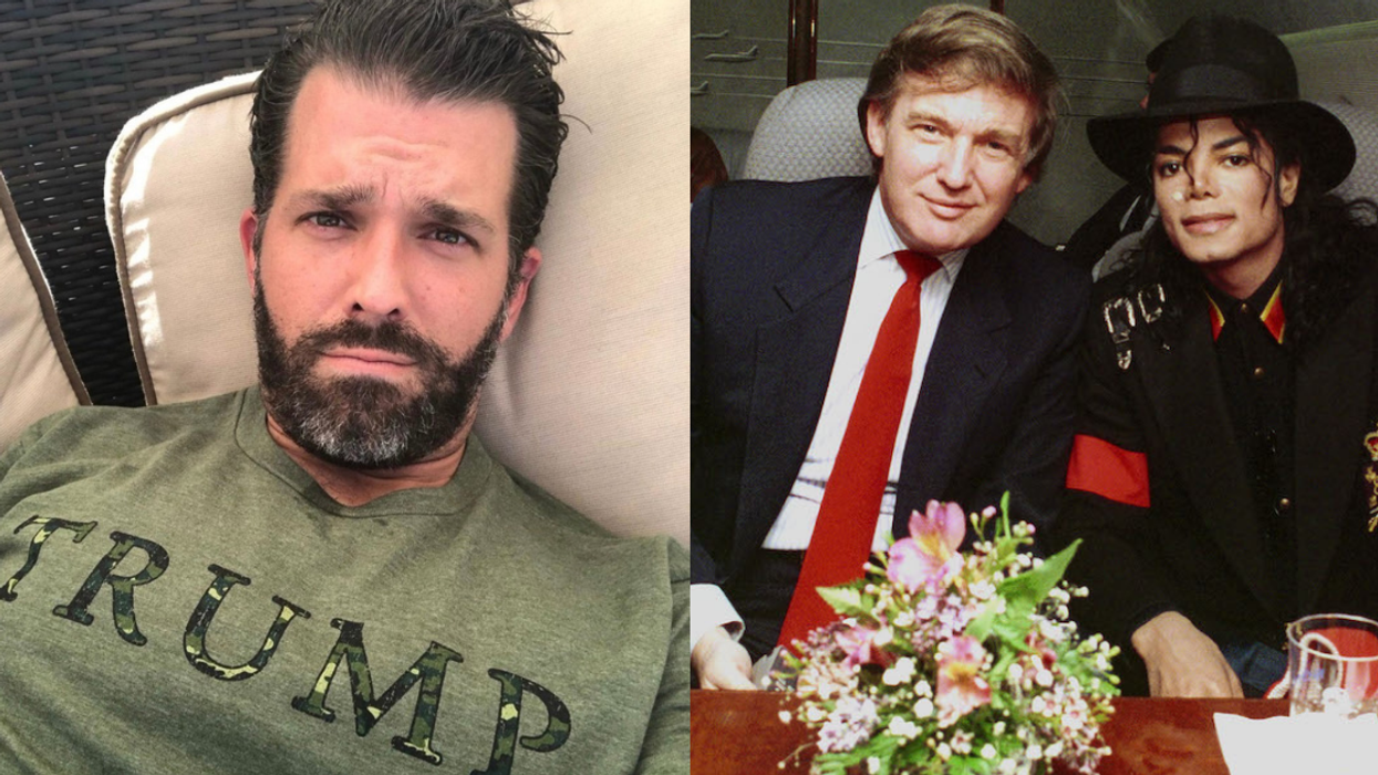 Don Jr. Says His Dad Can't Be Racist Because He Let Him Hang Out With Michael Jackson As A Kid