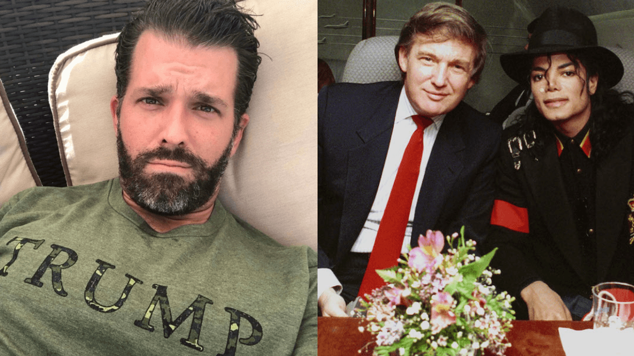 Don Jr. Says His Dad Can't Be Racist Because He Let Him Hang Out With Michael Jackson As A Kid