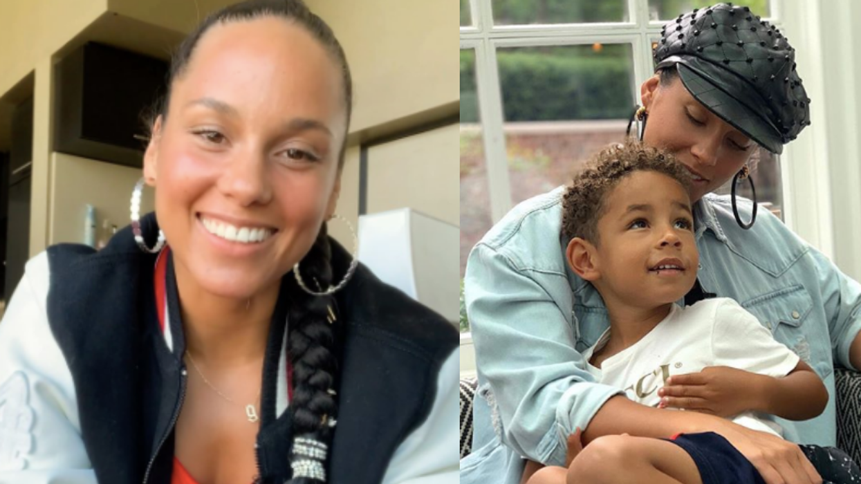 Alicia Keys Shares Powerful Response After Her 4-Year-Old Son Feared Being Judged For Getting His Nails Painted Rainbow