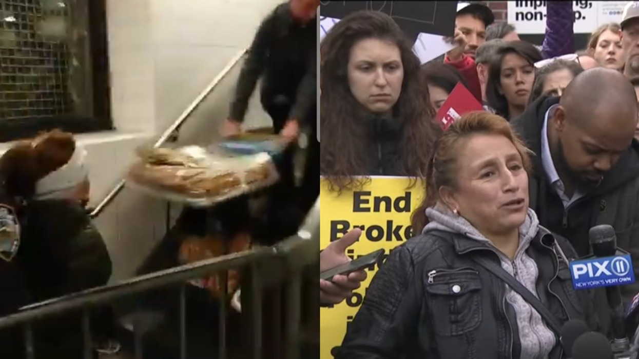 Woman Handcuffed In Viral Video For Selling Churros In Subway Station Tearfully Says Cops 'Took Everything' From Her