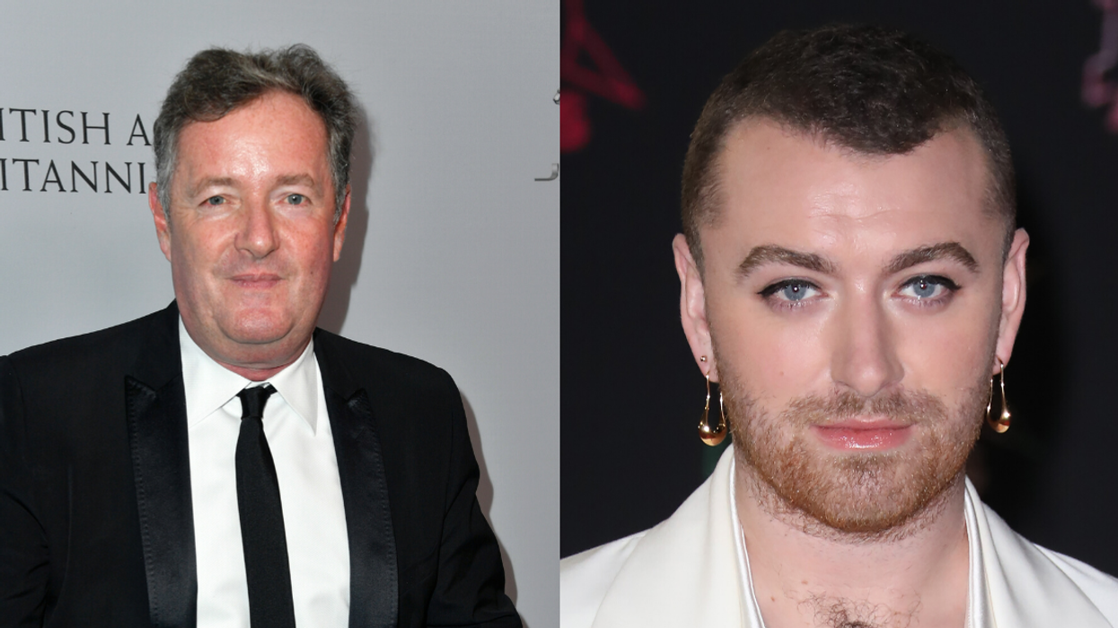 Piers Morgan Is Getting Dragged After Criticizing Non-Binary Sam Smith For Wearing Menswear