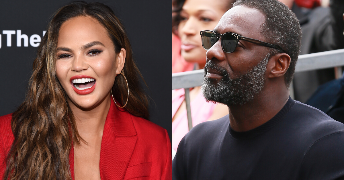 Chrissy Teigen Challenged Idris Elba To Share A Picture Of Himself From 1995, And He Certainly Delivered