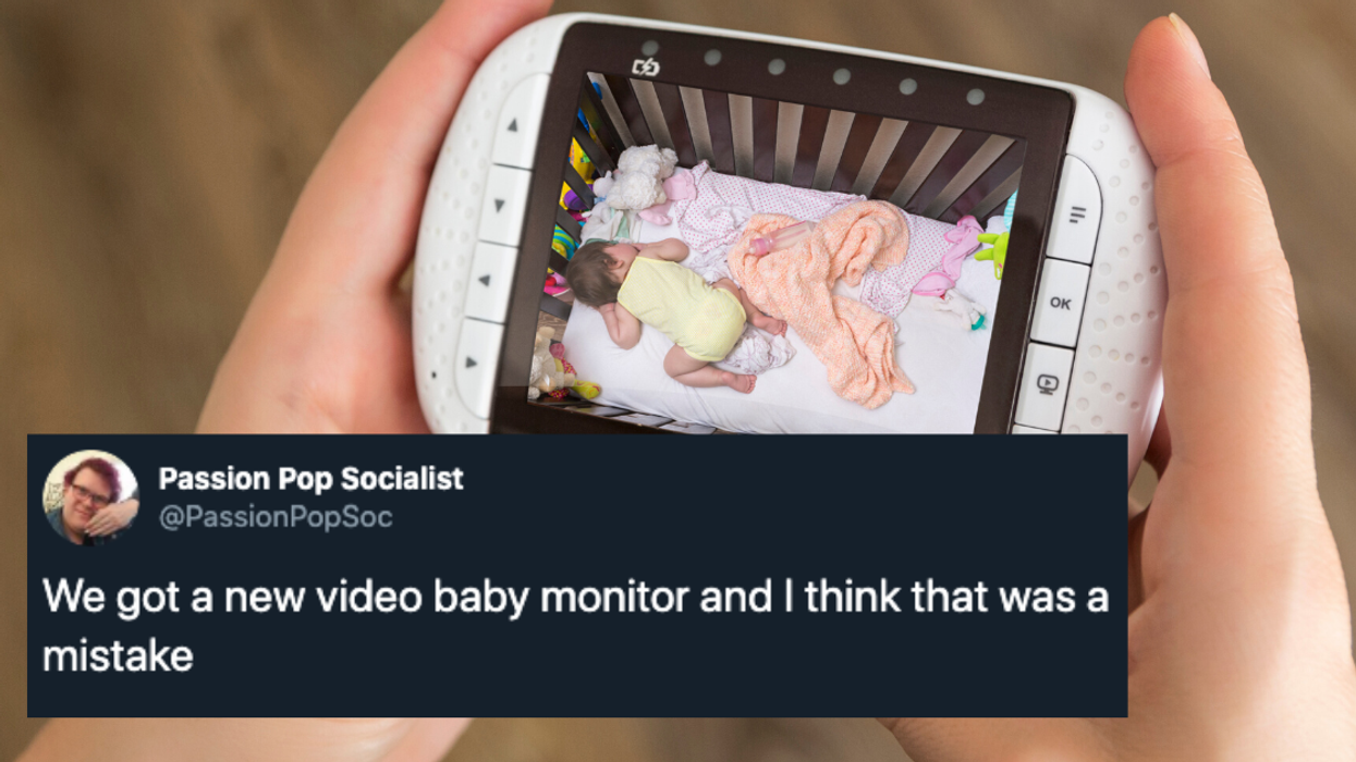 Parents Creeped All The Way Out After Their New Baby Monitor Makes Their Child Look Possessed