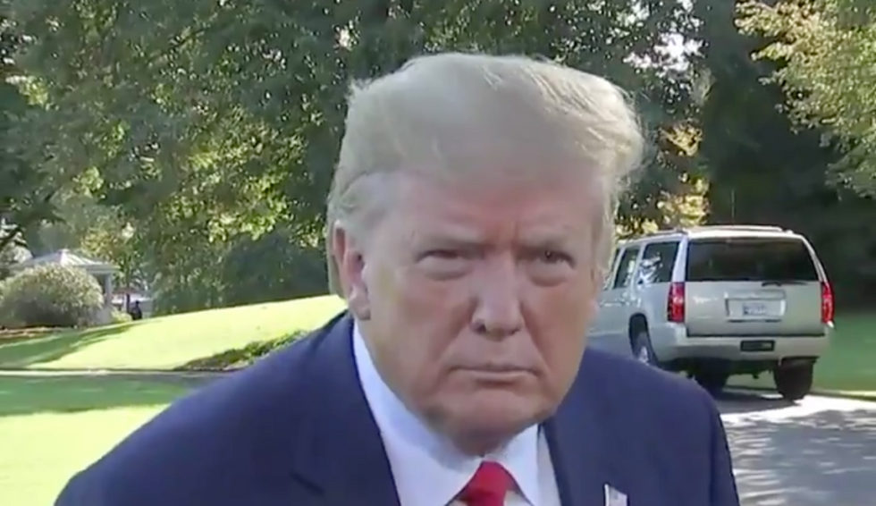 Trump Throws Rudy Giuliani Under the Bus When Asked About Rudy's Associates Arrested for Campaign Finance Violations