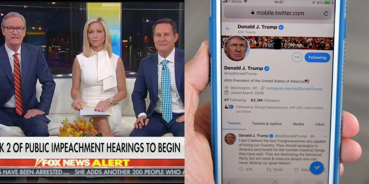 Even Fox News Hosts Think Trump Needs To Stop Tweeting During The Impeachment Hearings