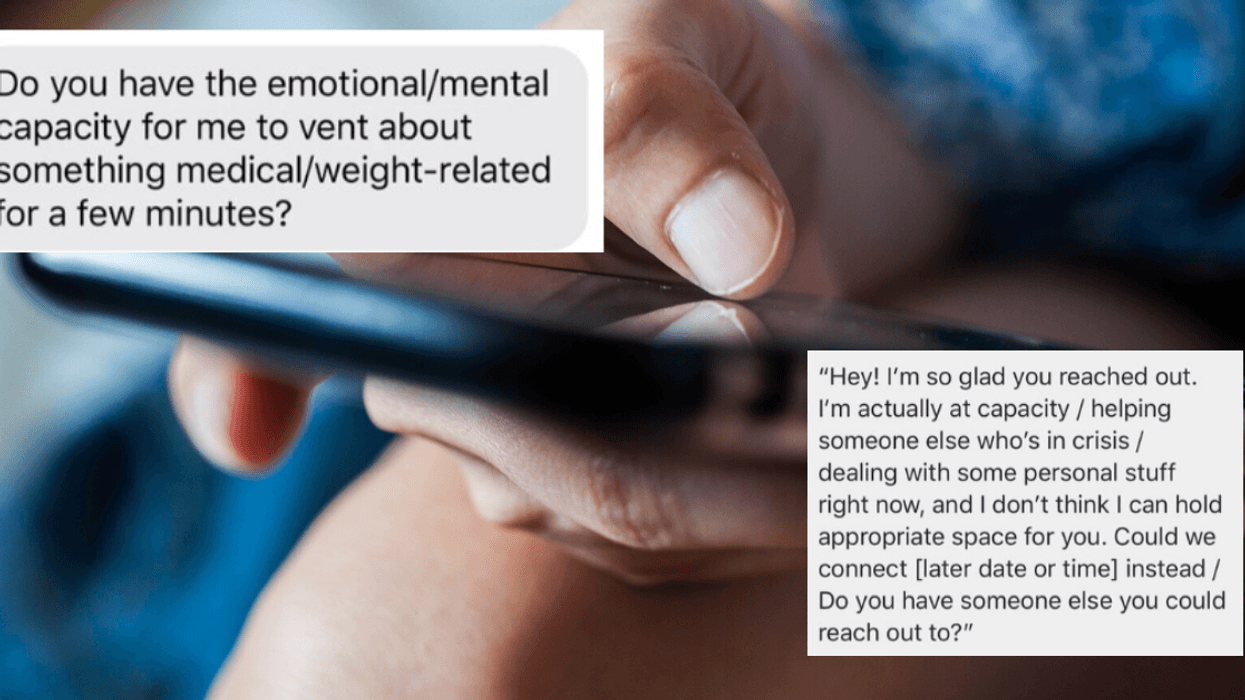 Doctor's Blunt Suggested Response For Shutting Down A Friend In Crisis Is Getting Roasted Hard