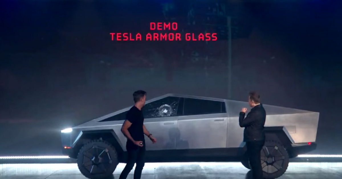 Launch Of Tesla CyberTruck Goes Awry After 'Shatterproof' Windows Break During Demonstration