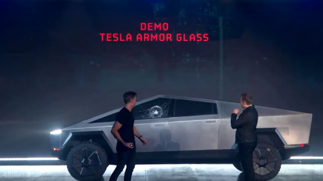 Launch Of Tesla CyberTruck Goes Awry After 'Shatterproof' Windows Break During Demonstration