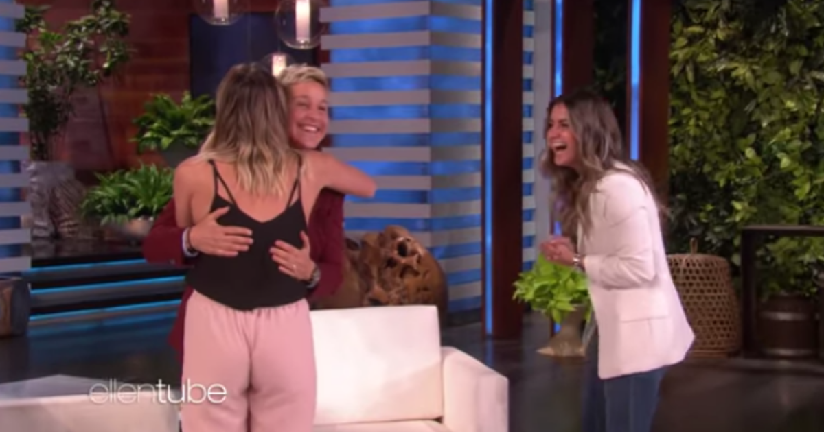 Ellen Surprises Lesbian Couple After Family Refuses To Come To Their Wedding