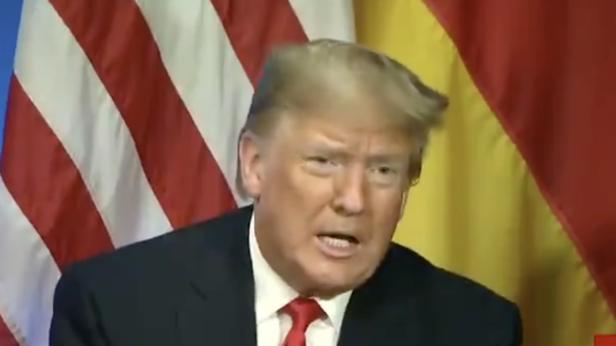 Trump Calls Trudeau 'Two-Faced' and Leaves NATO Summit Early After Video of World Leaders Mocking Him Leaks