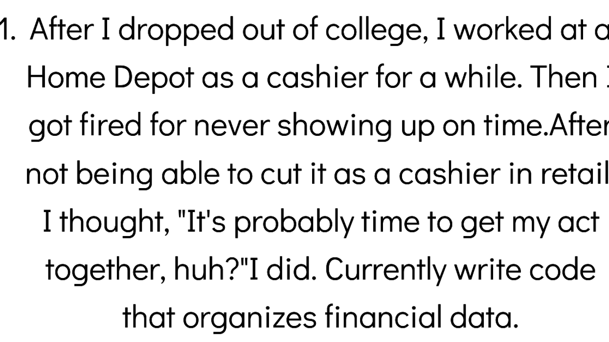 People Admit The 'Wow, I Really Need To Grow Up' Moment That Completely Changed Their Life