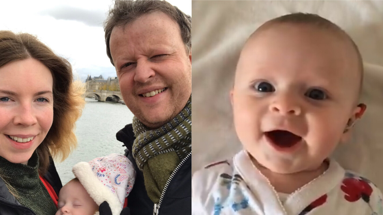 Dad's Video Of The 'Phenomenal' Moment He Turns On His Baby Daughter's Hearing Aids Goes Viral