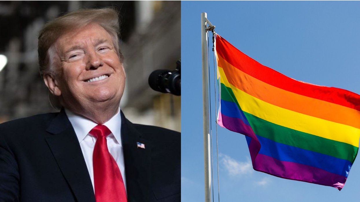 Trump's Website Is Now Selling MAGA Pride T-Shirts, And The Irony Is White Hot