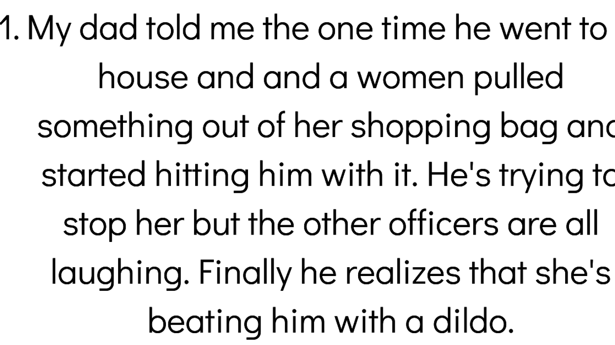 Cops Share Their Most 'What The Hell Happened Here!?' Moments