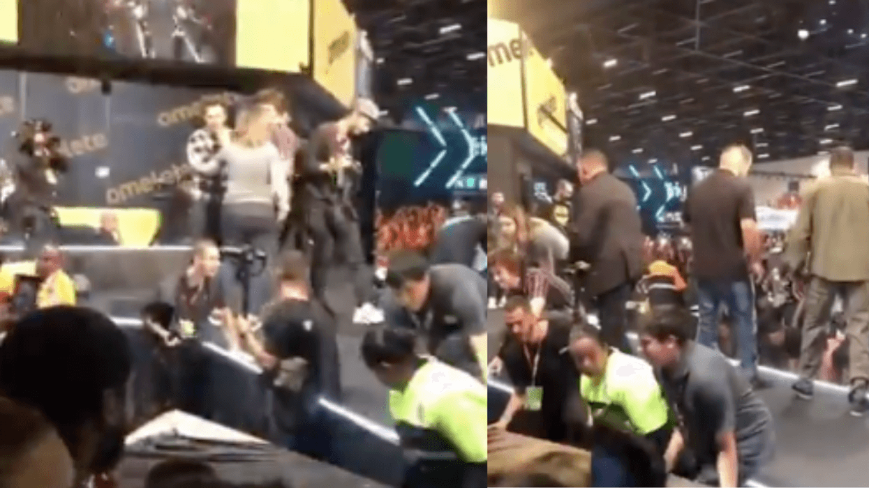 Ryan Reynolds Says Everyone Is 'Fine' After Barrier Nearly Collapses On Him During Comic-Con Event