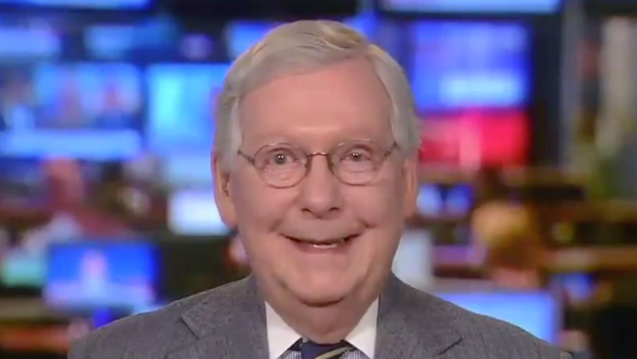 Fox News Video Of Mitch McConnell Bragging And Laughing About Blocking Obama's Court Nominations Is Pure Supervillain