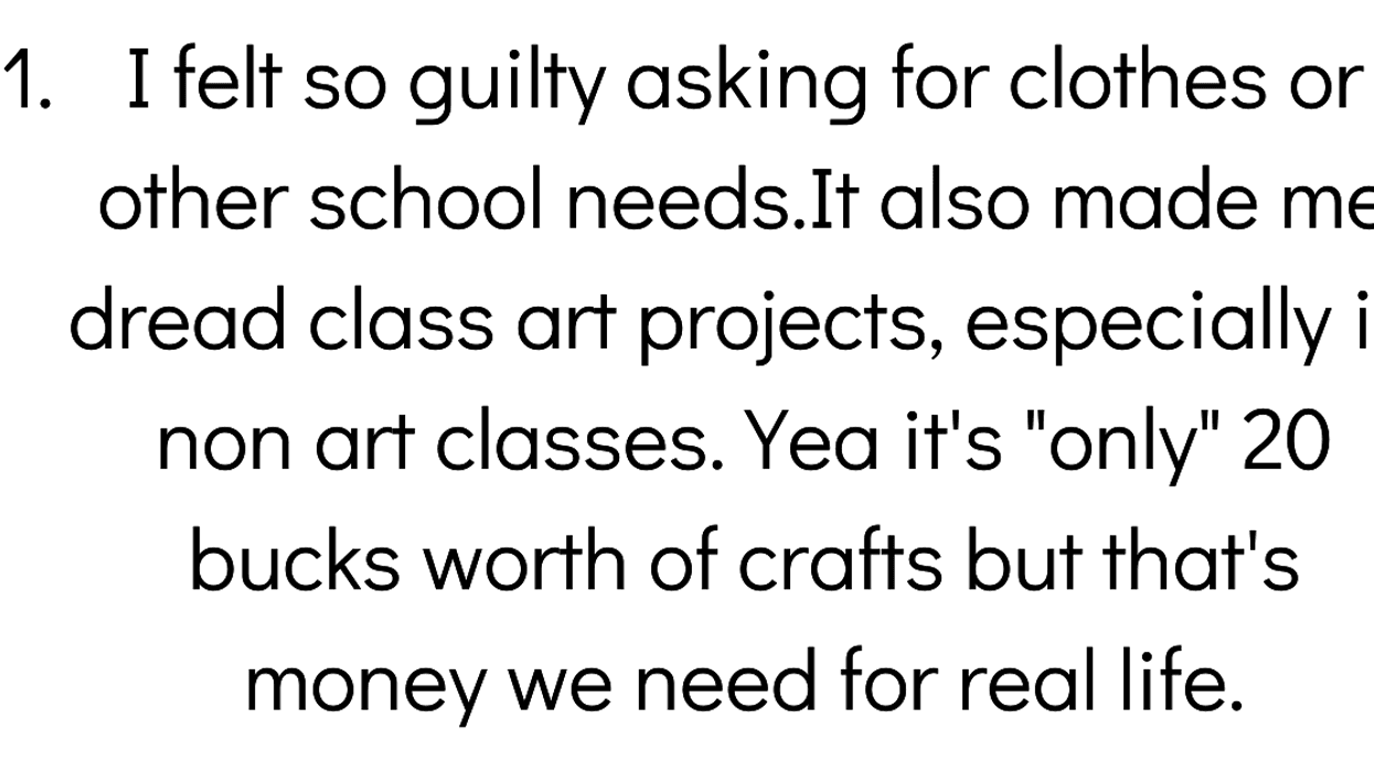 People Share Which Things People Would Only Understand If They Grew Up Poor