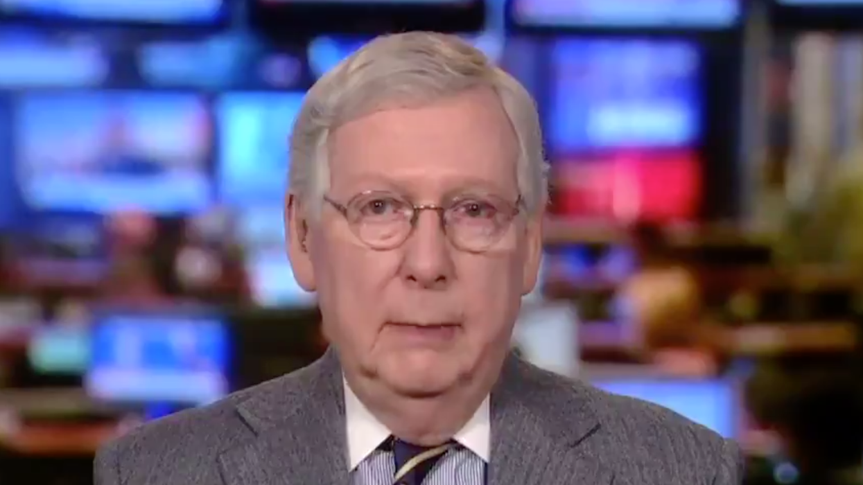 Mitch McConnell Admitted He's 'Coordinating' Impeachment Strategy With Trump's White House Counsel, and People Are Crying Foul