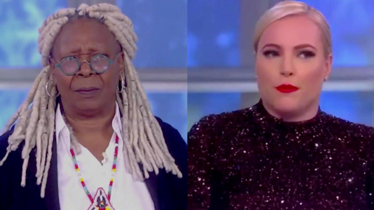 Whoopi Goldberg Yells At Meghan McCain To 'Please Stop Talking' After Heated Impeachment Exchange On 'The View'