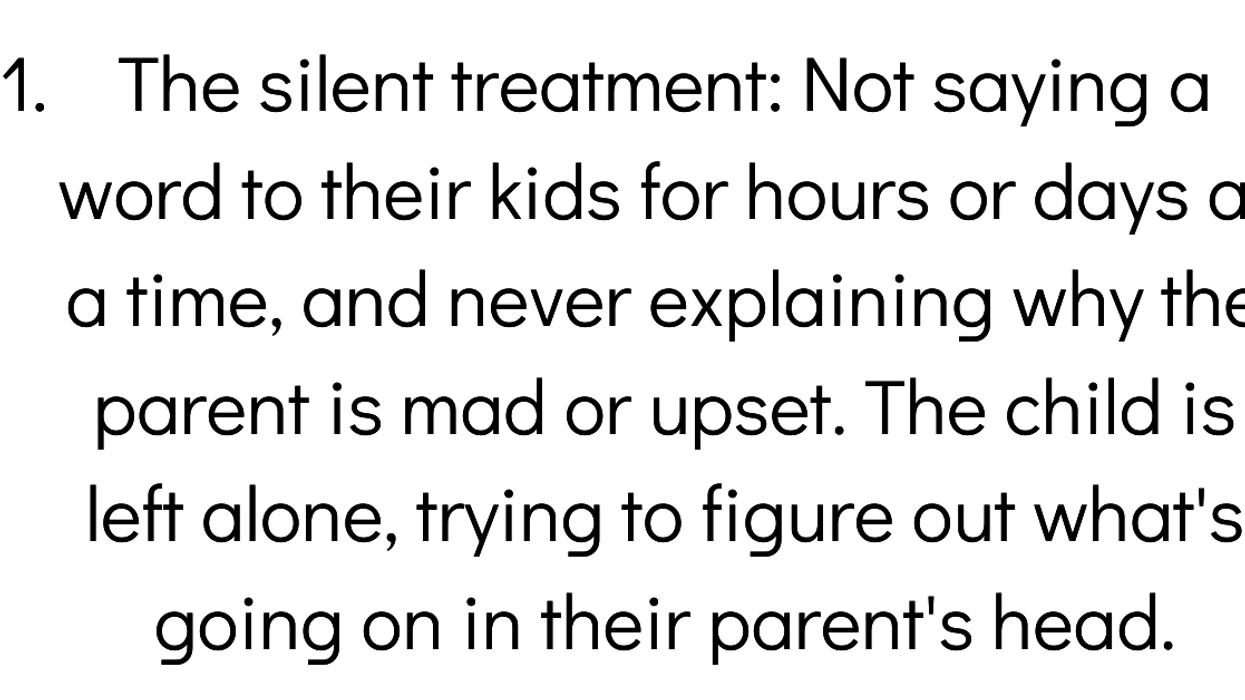 People Share How Parents Screw Up Their Children