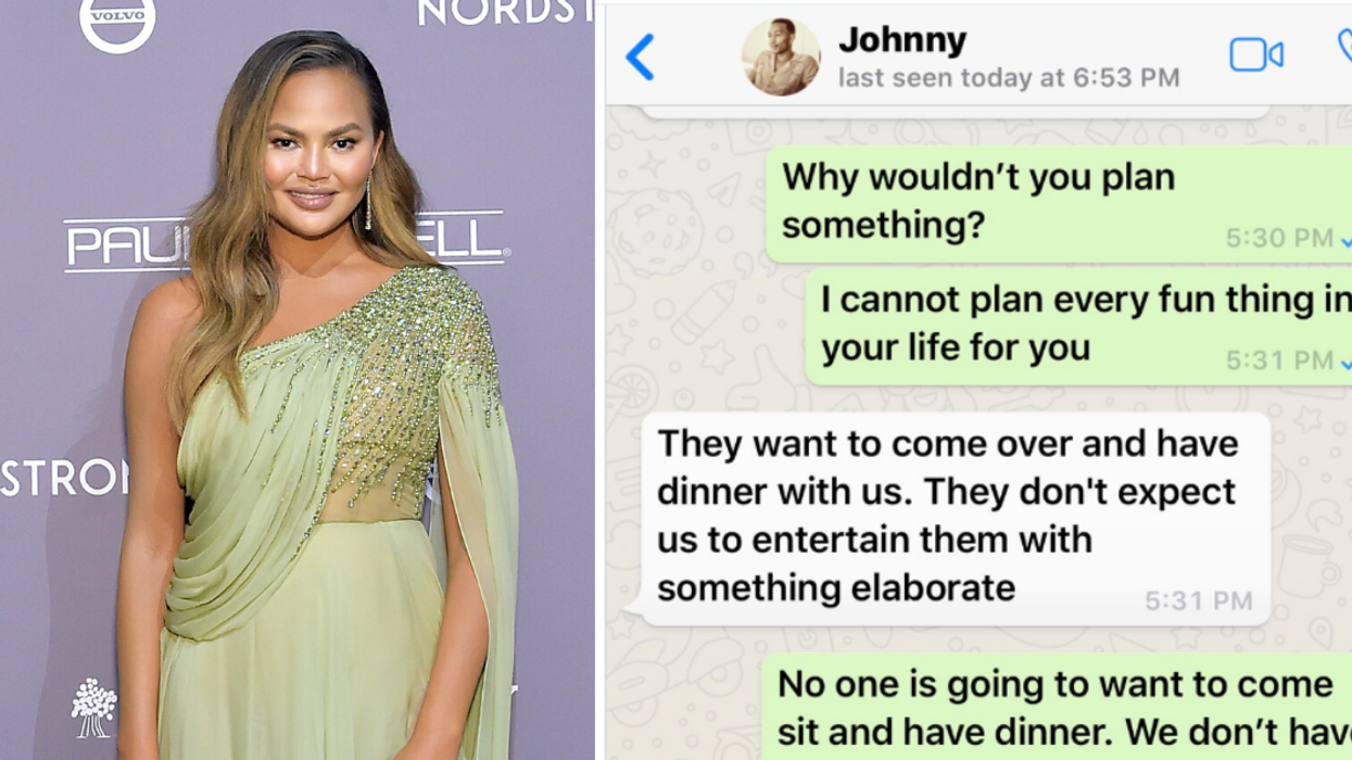 Chrissy Teigen Was None Too Pleased When Husband John Legend Invited 'The Voice' Cast Over For Dinner Unannounced