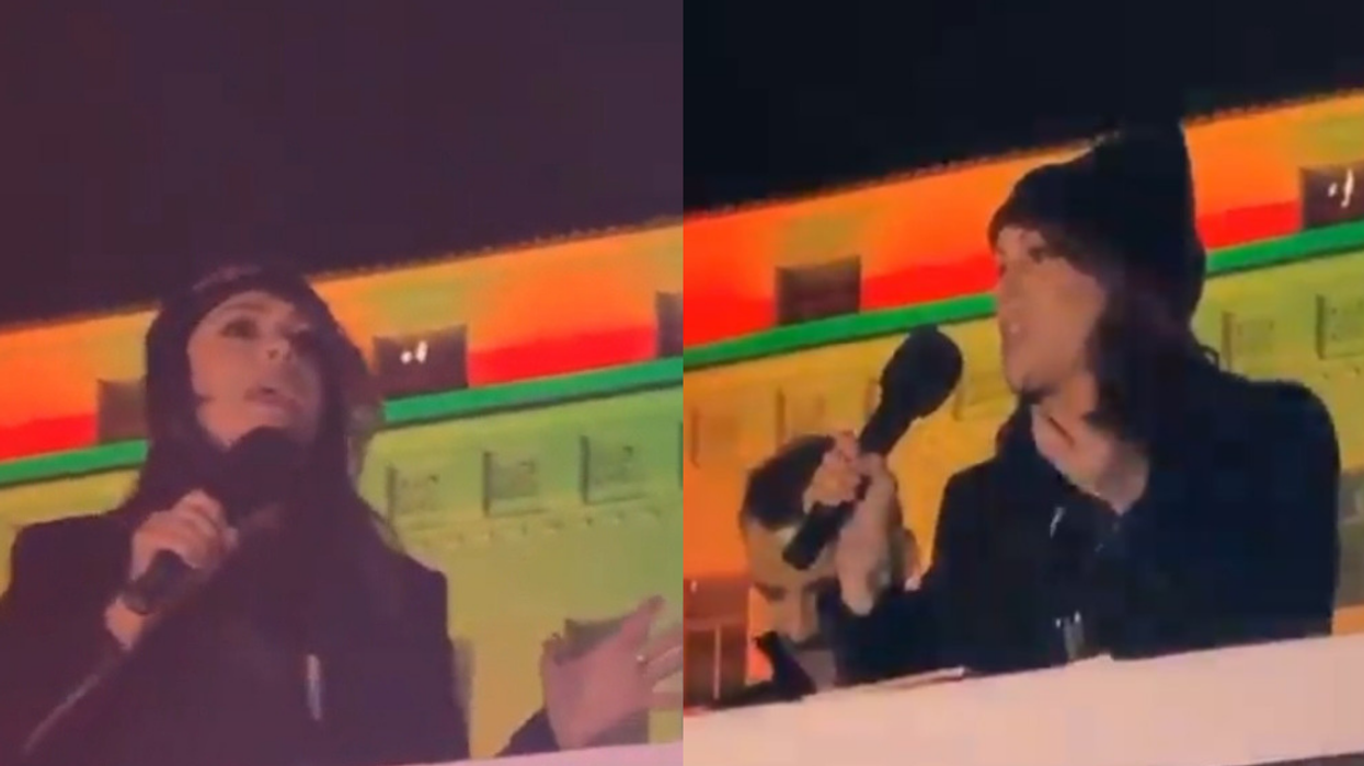 Alyssa Milano Calls Herself 'Premenopausal' And 'Angry' In Scathing Anti-Trump Speech At L.A. Impeachment Rally