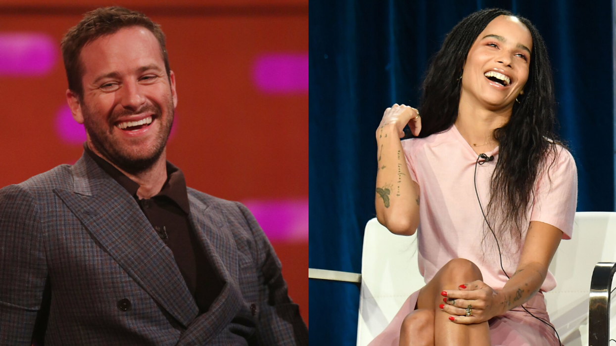 Armie Hammer Had A Hilariously Filthy Response To Zoë Kravitz's Peach-Centric Impeachment Post