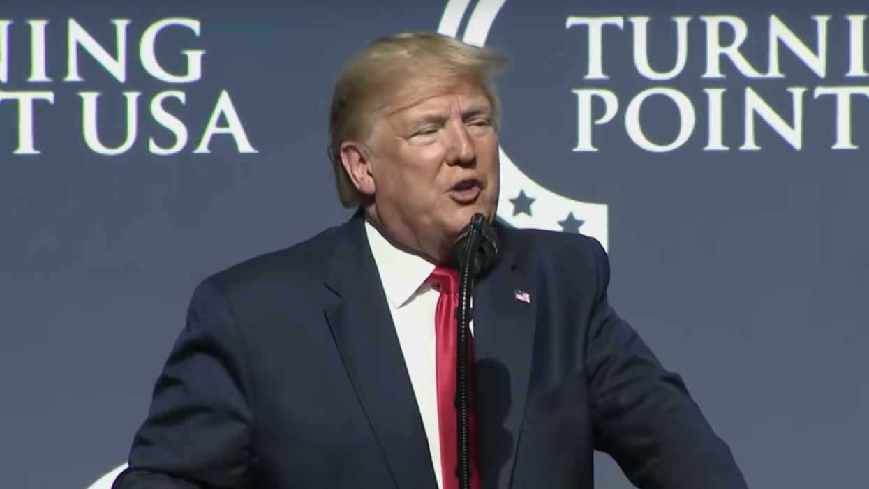 Donald Trump Claims 'There's No Impeachment' in Rambling Speech and the Mockery Was Swift