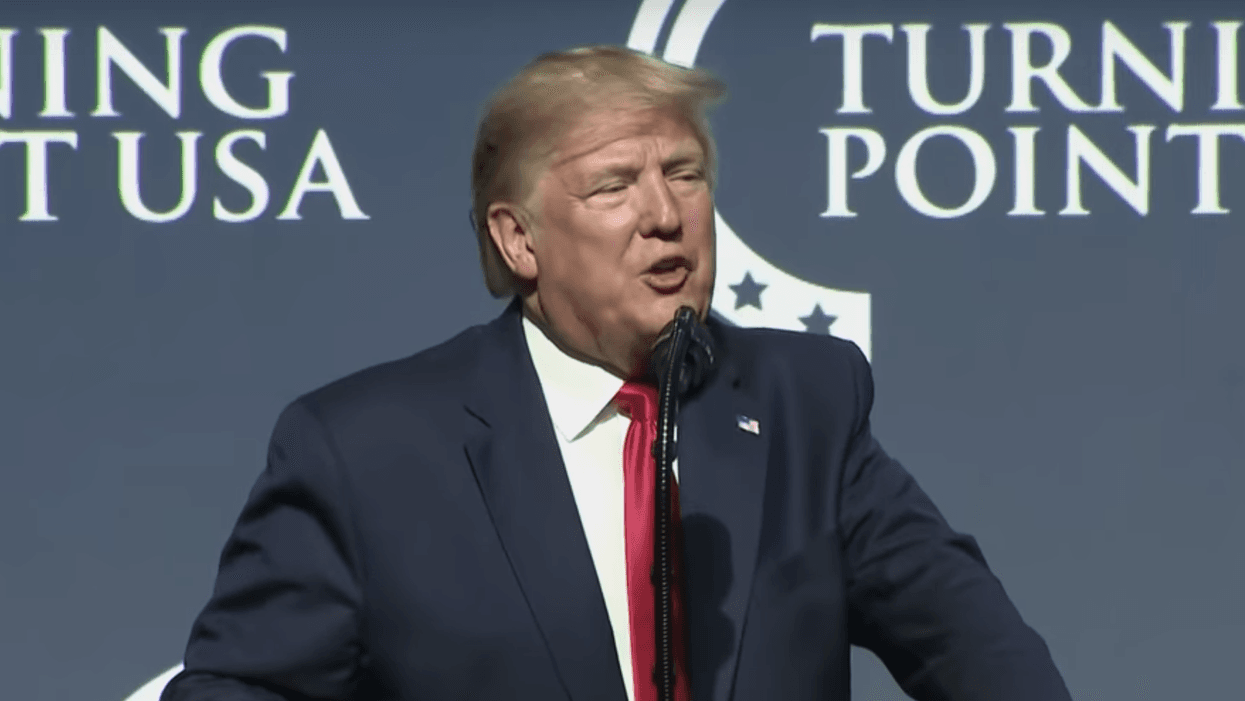 Donald Trump Claims 'There's No Impeachment' in Rambling Speech and the Mockery Was Swift