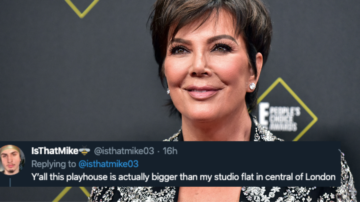 Kris Jenner Got Her Granddaughter Stormi A Massive Two-Story Playhouse For Christmas, No Big Deal