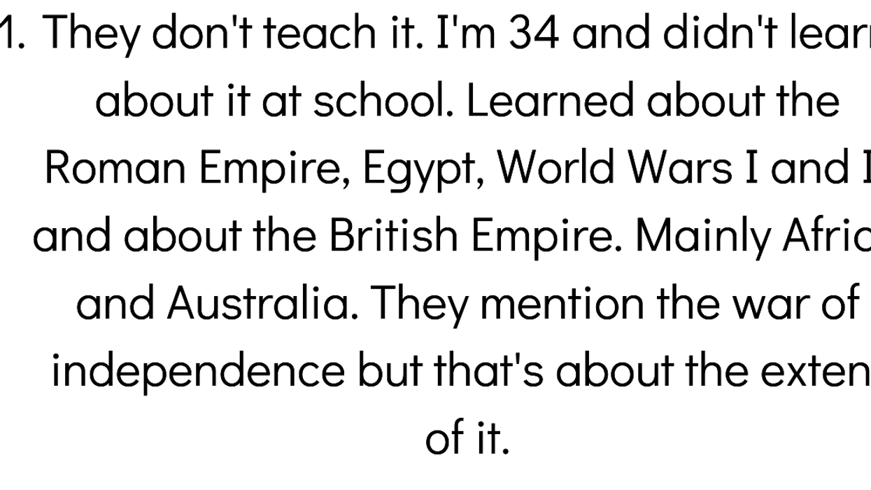 British People Explain How They Were Taught About The American Revolution In School
