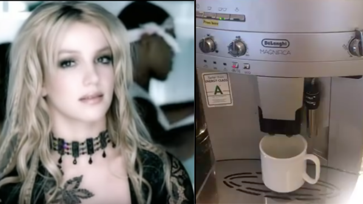 A Whole Bunch Of Coffee Machines Apparently Sound A Lot Like The Opening Of Britney Spears' Song 'Stronger'