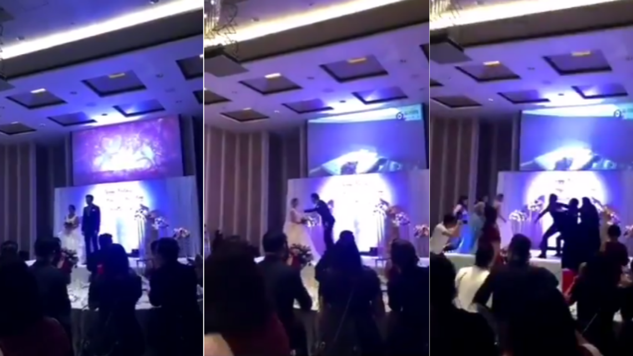 Groom Allegedly Got Revenge On Cheating Bride By Playing Video Of Her Naked In Bed With Her Brother-In-Law At Their Wedding