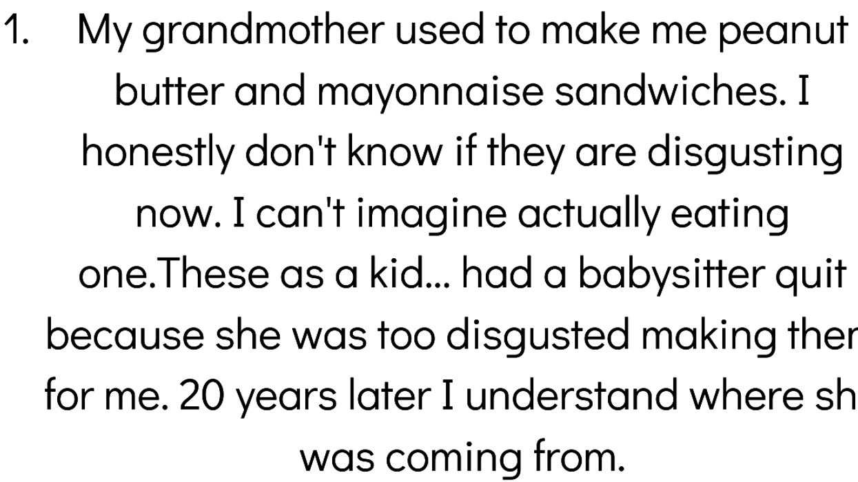 People Explain Which Childhood Meals They Can No Longer Stomach As An Adult