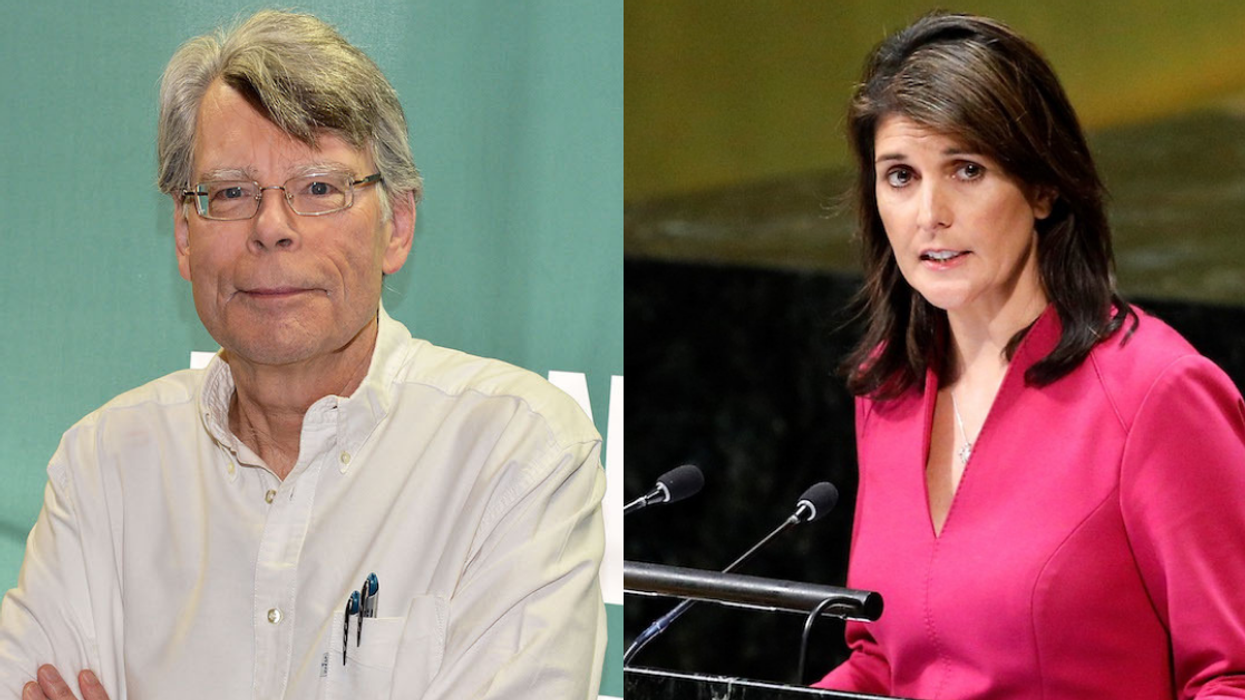 Stephen King Slams Nikki Haley After She Claims Democrats Are 'Mourning' The Death Of Soleimani