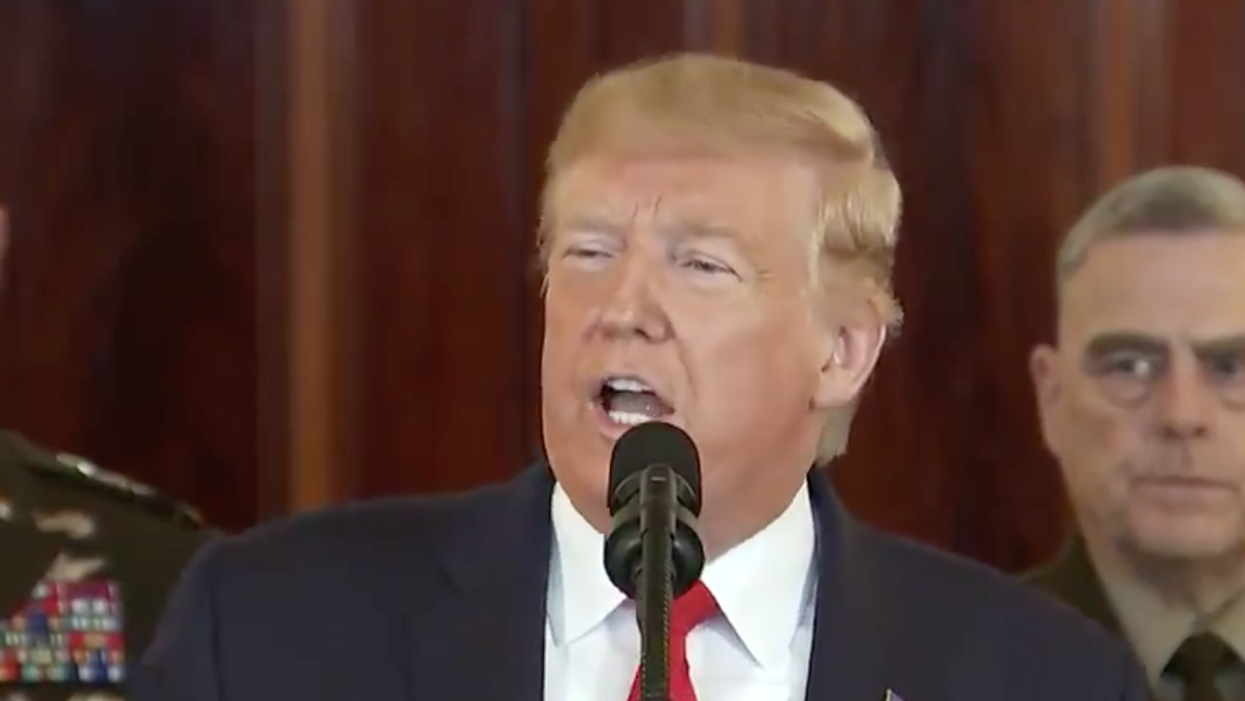 Trump Just Tried to Blame Iran's Ballistic Missile Attack Against U.S. Forces on Obama, It Did Not Go Well