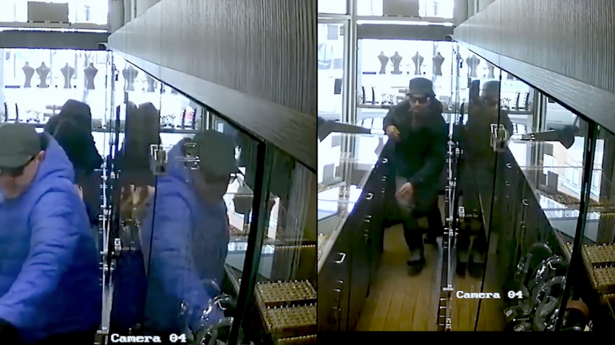 People Ask Public For Help Identifying 'Bungling' Robbers Who Stole Over $26k In Jewelry Store Raid