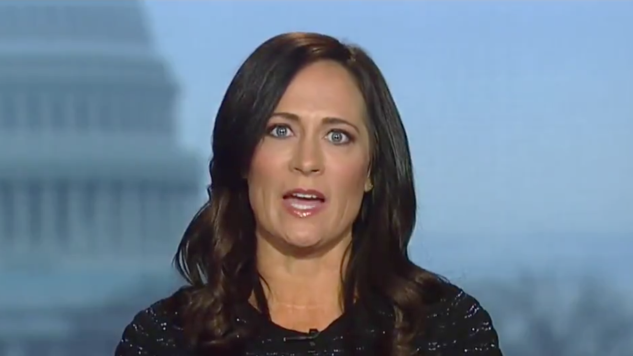 Stephanie Grisham Tried to Defend Trump's False Retweet about Pelosi and Schumer Pledging Allegiance to Iran and It Didn't Go Well