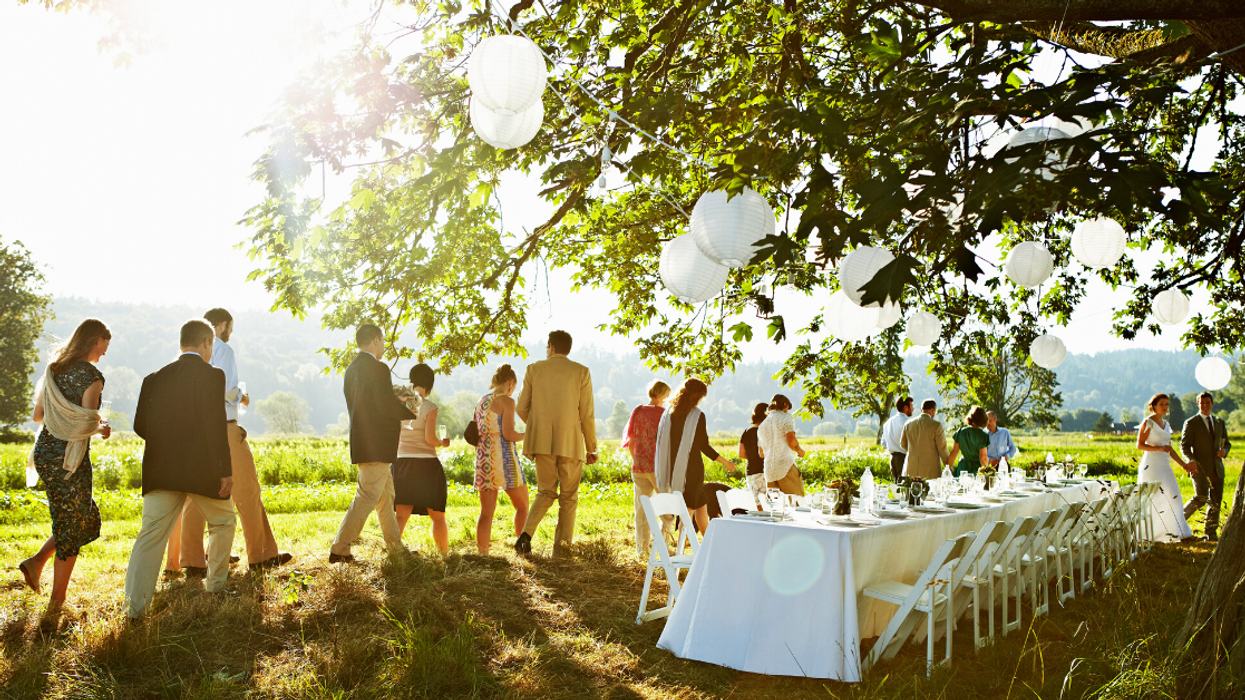 Woman Dumps Wine All Over Her Aunt's Dress After Hearing Her Shame The Bride's Gay Best Friend At A Family Wedding