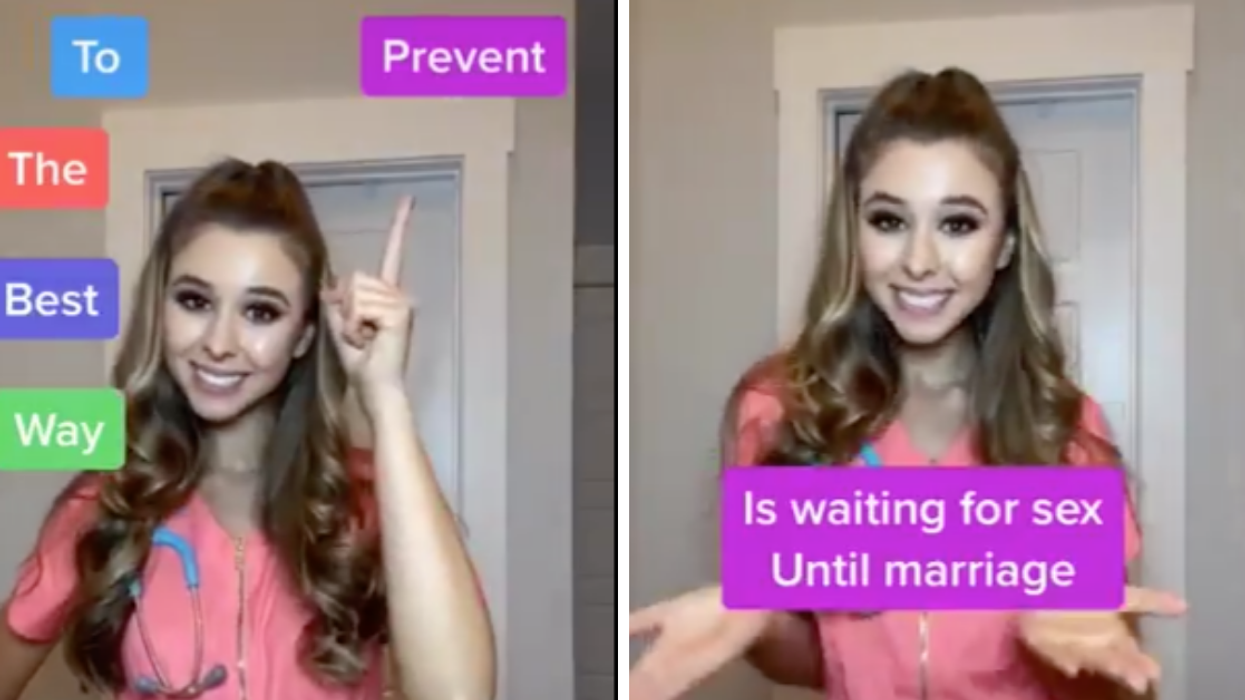 TikTok Nurse With Over A Million Followers Slammed For Saying Abstinence Is The Best Way To Prevent STDs