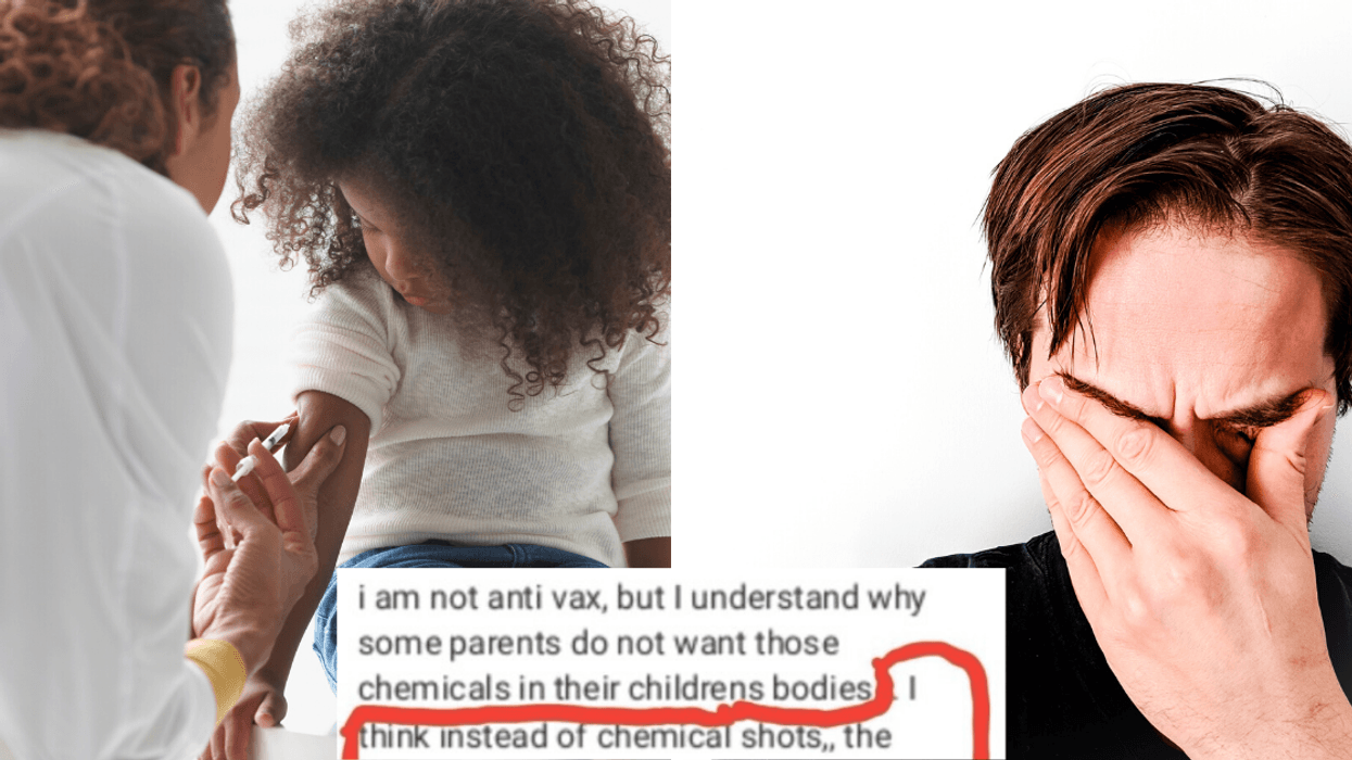 Anti-Vaxxer Posts Bold New Idea For Immunizing People, Doesn't Realize It's Exactly What Vaccines Already Are