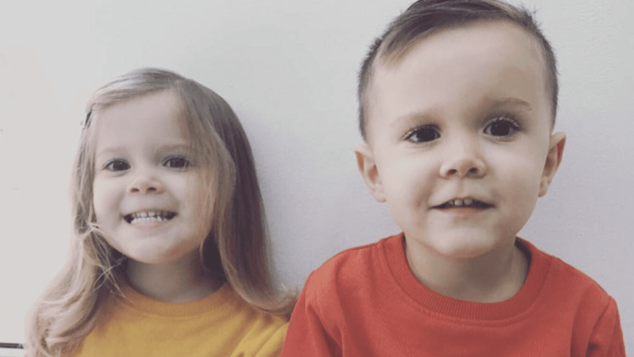 Three-Year-Old Twins Separated For The First Time After One Develops Rare Form Of Leukemia
