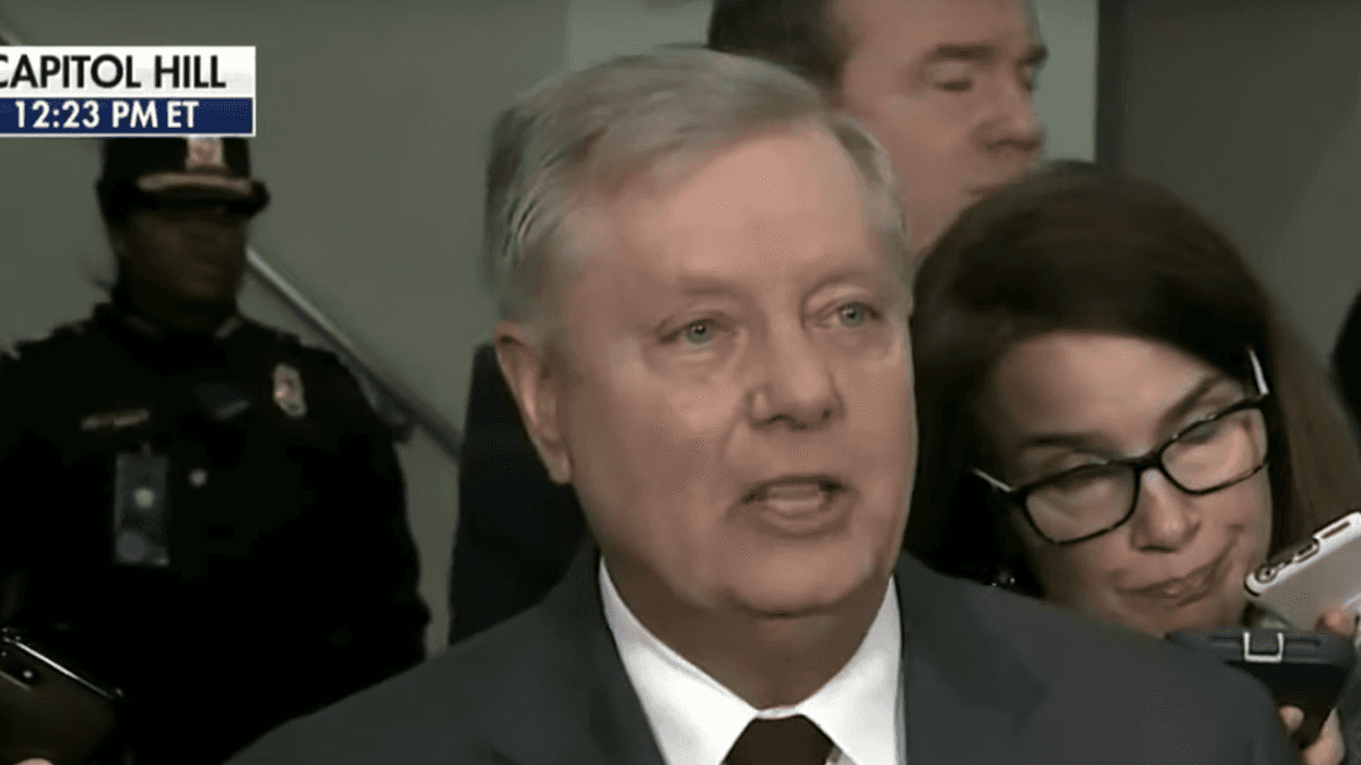 Lindsey Graham May Have Hit a New Low With His Latest Defense of Trump's Ukraine Extortion Scheme