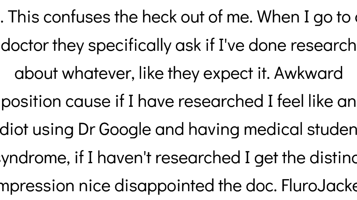 Doctors Share Their Patients' Worst Cases Of 'So, I Googled My Symptoms...'