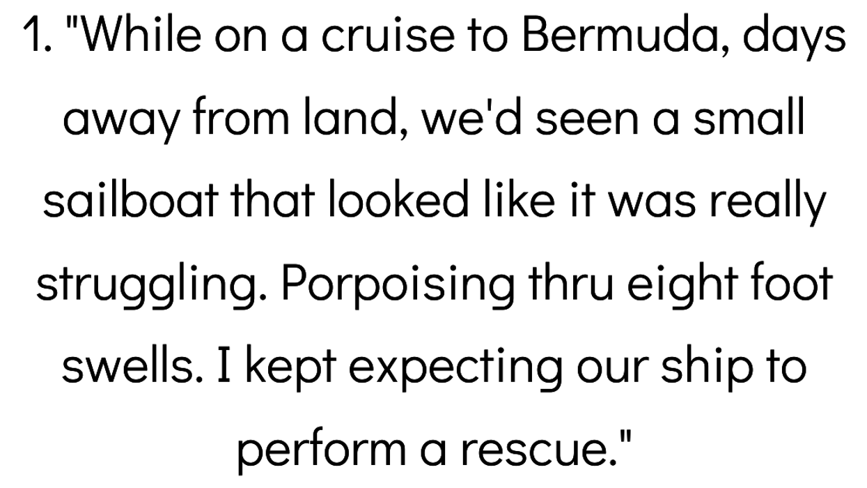 People Who Have Gone Through The Bermuda Triangle Share Their Experiences