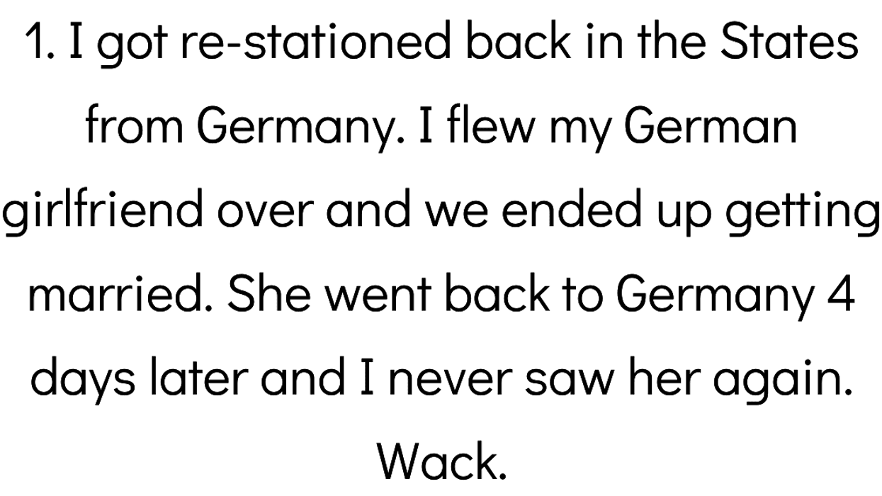 Service Members Share The Worst Military Spouse Stories They've Ever Experienced