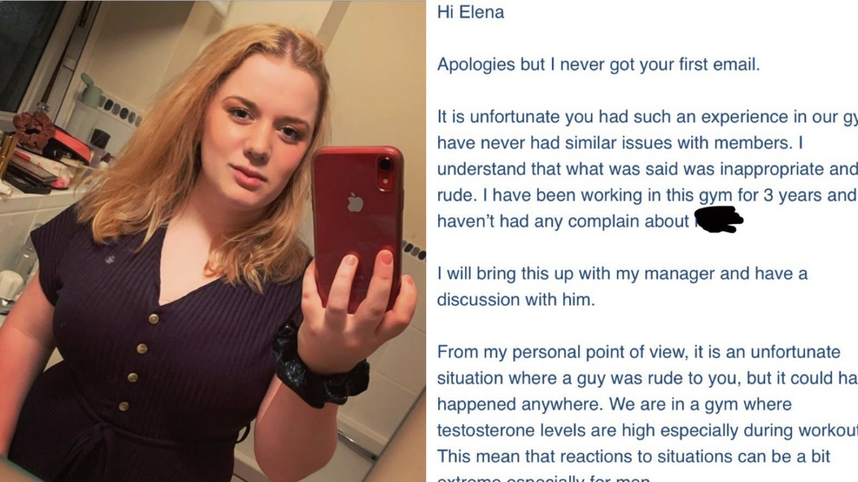 Former Politician Who Was Harassed At Her Gym Was Told By The Manager That Testosterone Was To Blame