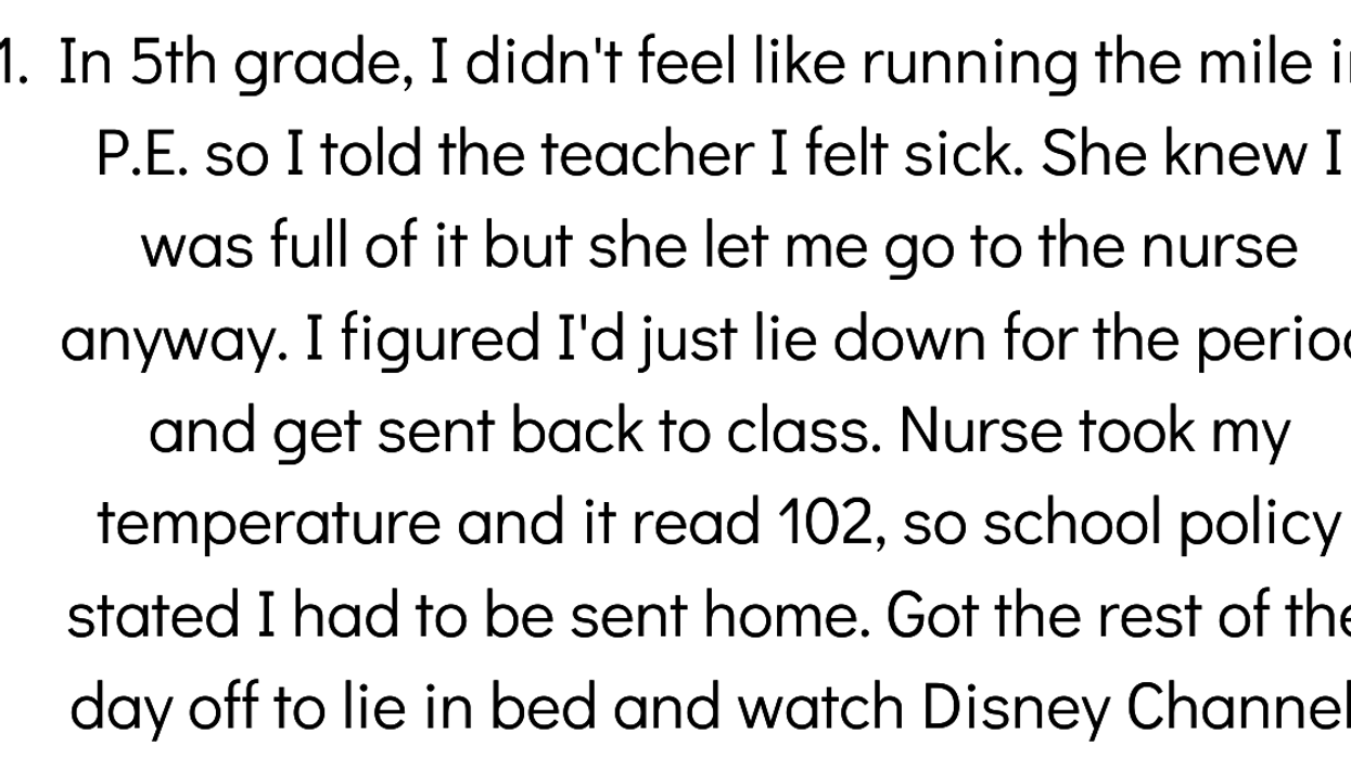 People Share The Dumbest Lies They've Told That Came True