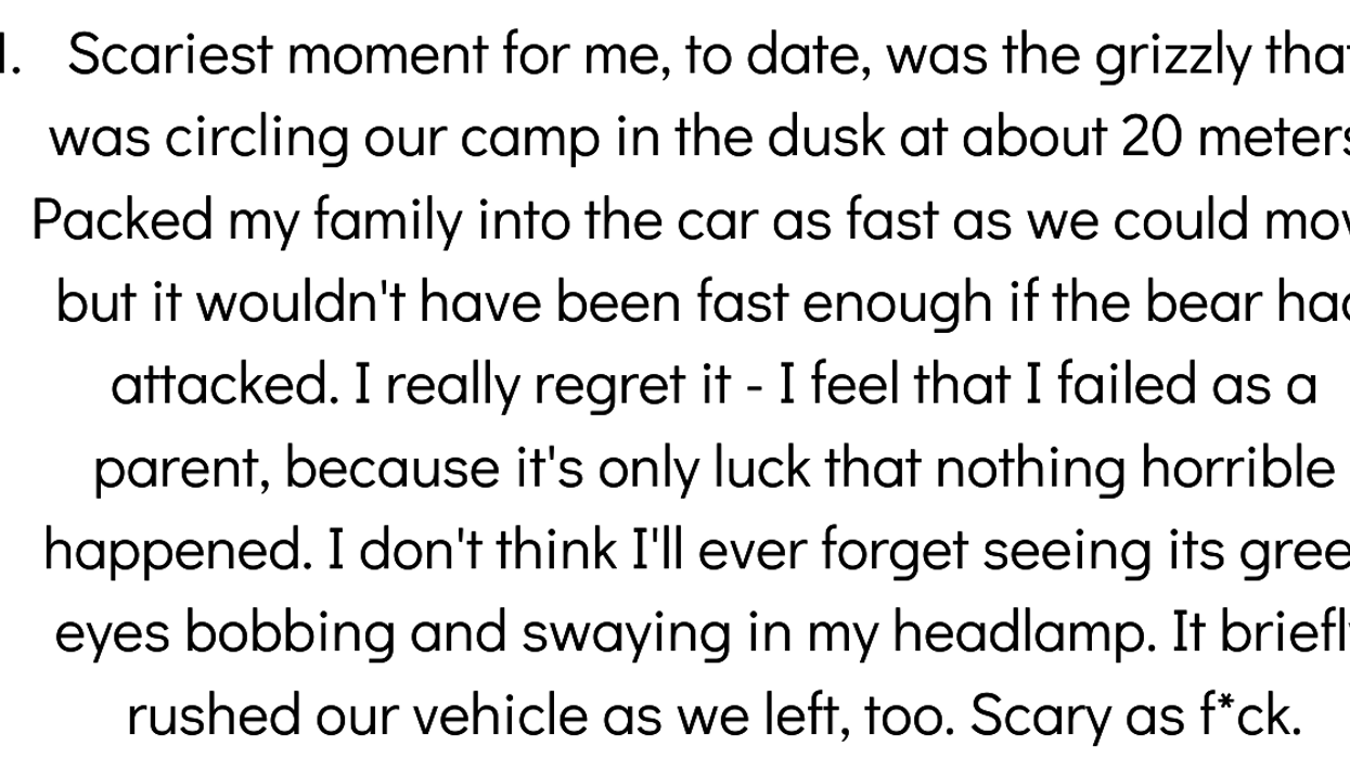 People Share Their Scariest Unexplainable Experience Out In The Woods